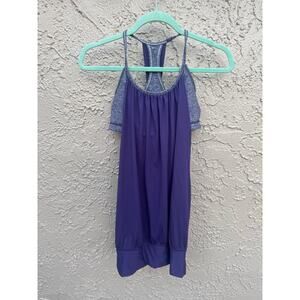 Lululemon No Limits Tank With Sports Bra, 8